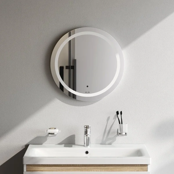 Зеркало сенсорное (50х50) Am.Pm X-Joy M85AMOX0501WG с LED-подсветкой