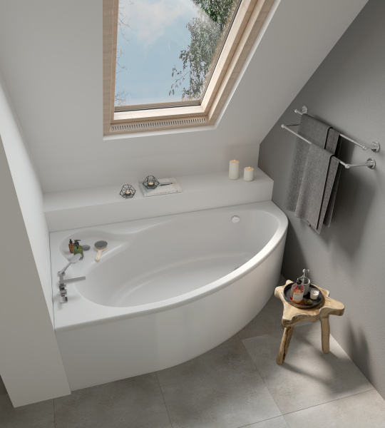 Акриловая ванна (170х100)  Santek Эдера   1WH501662 левая