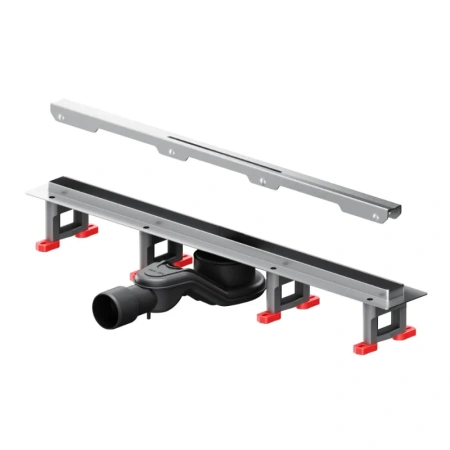 Душевой лоток с щелевой вставкой 60 см Am.Pm MasterFlow W01SC-S11-060-05SB хром матовый