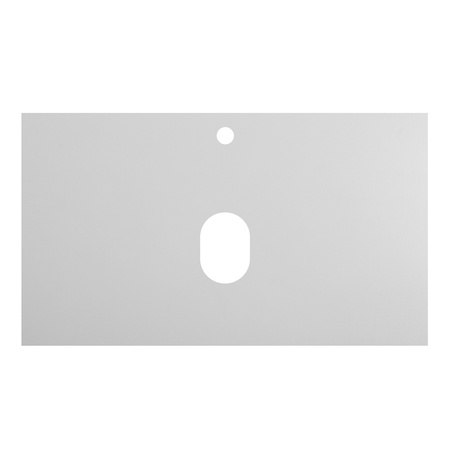 Столешница из керамогранита CEZARES SLD-80/48-BO Bianco Opaco