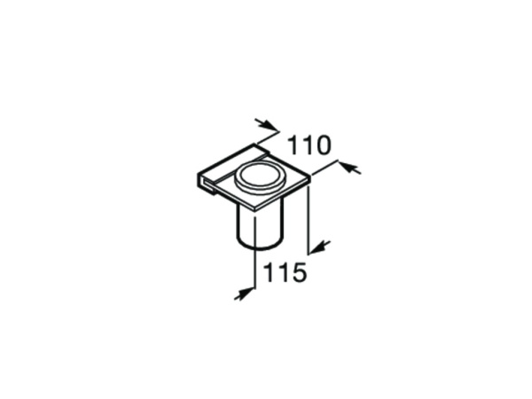 Стакан Roca Nuova 816523001