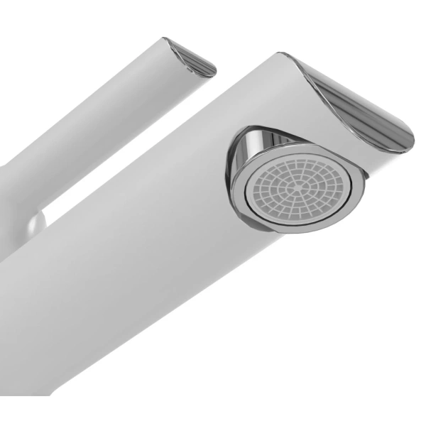 Смеситель для раковины Grossman Alba 510.K35.06.100/000 хром с белым