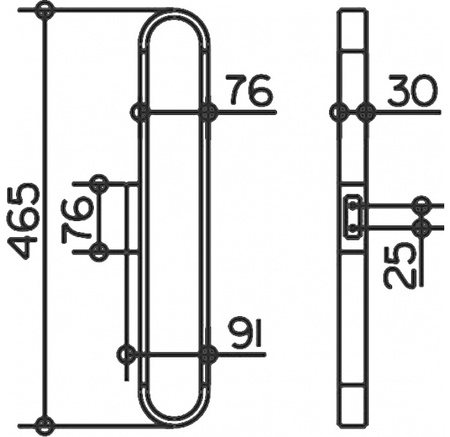 Полотенцедержатель Keuco Edition 11, 30070010000