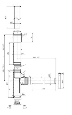 Сифон для раковины Roca Aqua 1 1/4 черный 5064031CN
