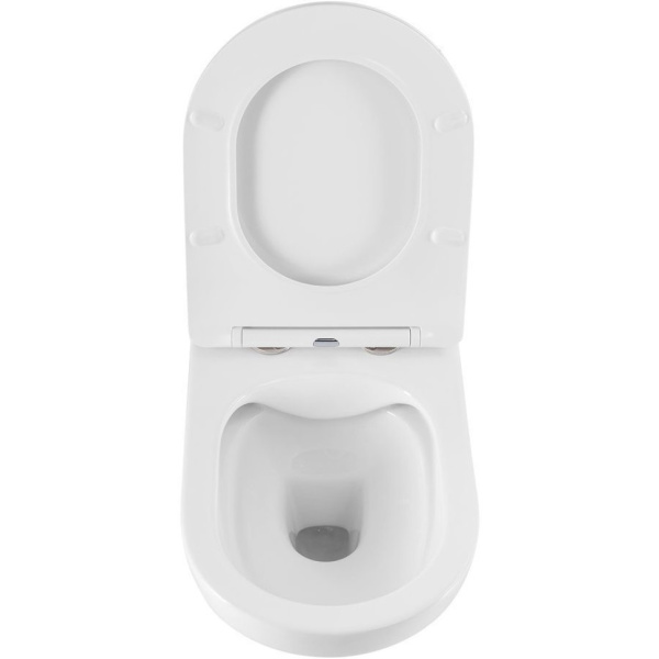 Унитаз подвесной безободковый Art&Max Gina AM218CHR (без сиденья)