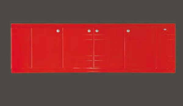 Экран под ванну MISTY МДФ L=1800 красная пленка