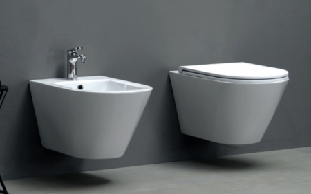 Унитаз подвесной безободковый Azzurra Forma FMVKSPE00000BI/(FOR100E/SOSK bi) без сиденья