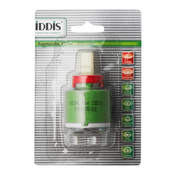 Картридж IDDIS 35 мм EcoStop EcoControl (01ESC35i82)