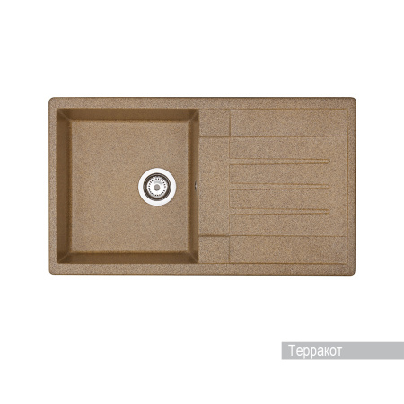Кухонная мойка Aquaton Верона 1A710032VR270 терракот
