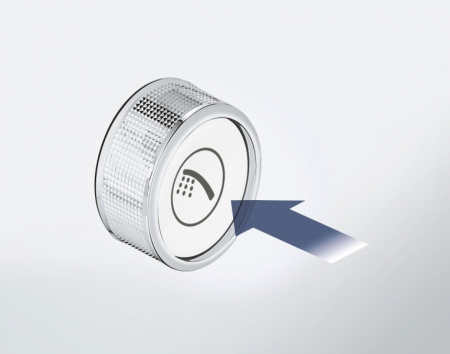 Душевая система с термостатом для настенного монтажа Grohe Rainshower System SmartControl 360 MONO 26361 000 (26361000) хром