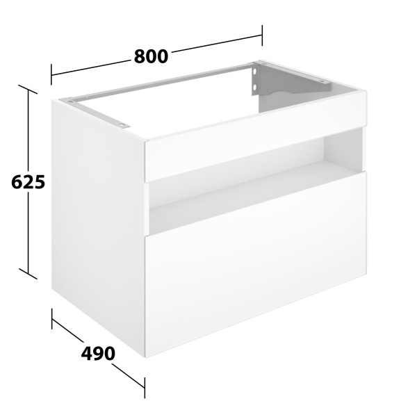 Тумба под раковину Keuco STAGELINE 32862300100