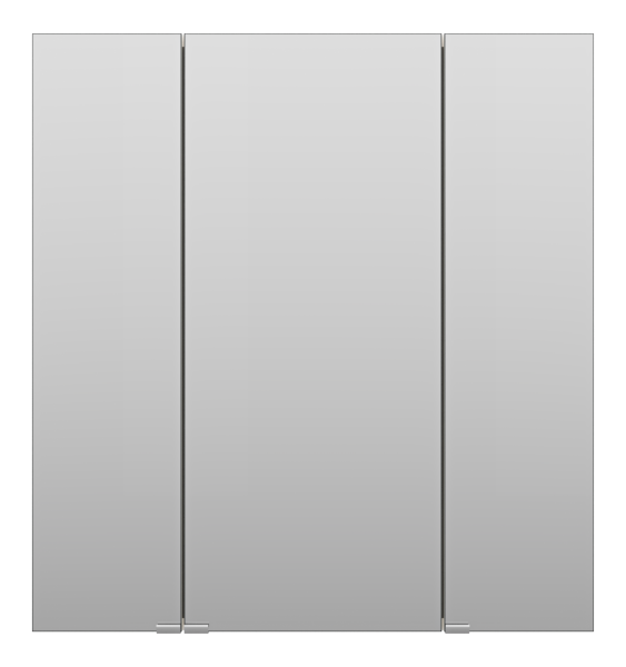 Зеркало-шкаф (75х80) Misty Аура 75 Э-Аур02075-01