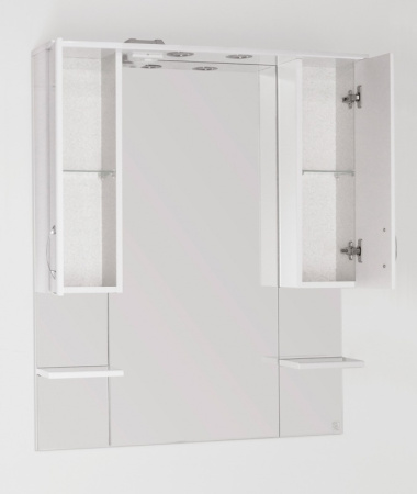 Зеркало-шкаф Style Line Энигма 90 (90x109,6) ЛС-00000174 белый