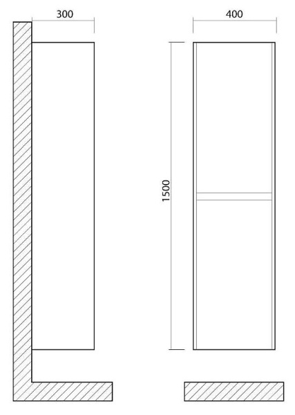 Пенал Art&Max Family-M-1500-2A-SO-IS