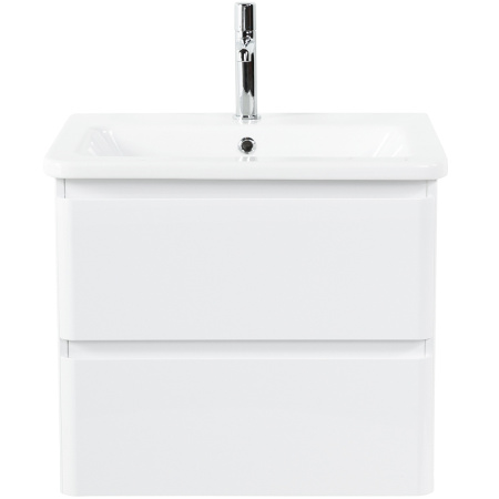 База под раковину BelBagno 60 ALBANO-CER-600-2C-SO-BL подвесная Bianco Lucido