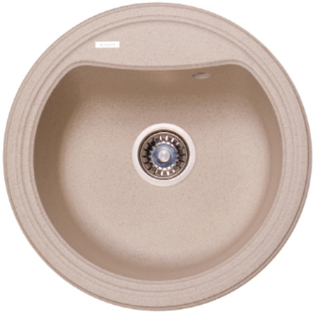 Мойка гранитная Ganzer (бежевый) GZ51001М