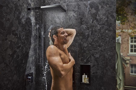 Душевой гарнитур Hansgrohe Pulsify E 1jet EcoSmart 24370000 хром