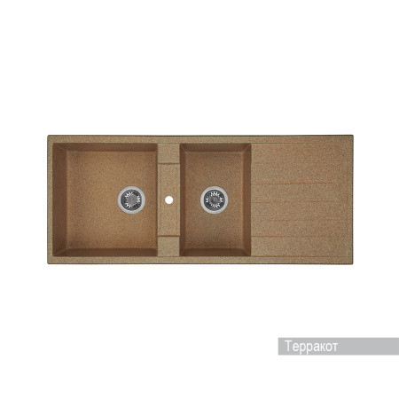 Кухонная мойка Aquaton Торина 1A712032TR270 терракот