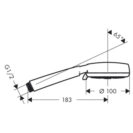 Ручной душ Hansgrohe Crometta Multi 26823400