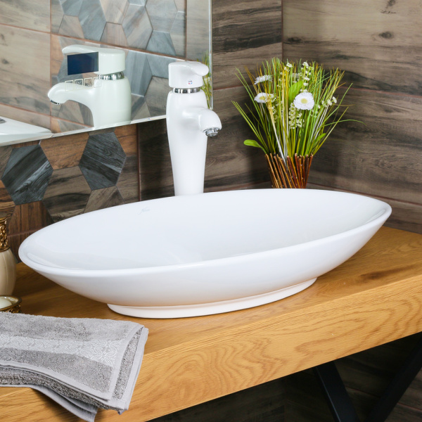 Раковина накладная (60,5х42) Melana E407-805