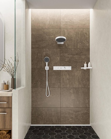Ручной душ Hansgrohe Rainfinity 130 3jet 26864700 белый матовый