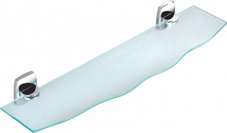 Стеклянная полка для ванной WONZON & WOGHAND PORTO, хром WW-1701