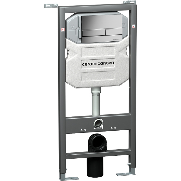 Комплект унитаза с инсталляцией Ceramicanova Balearica CN6000_1002M_1000