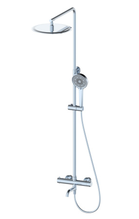 Душевая система с термостатом WONZON & WOGHAND STICK, хром WW-88739903-CR