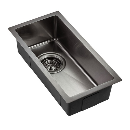 Кухонная мойка (23х45) EMAR EMB-126A PVD Nano Dark