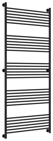 Полотенцесушитель Водяной Прямая Сунержа Богема + (190х80) Матовый Черный 31-0220-1980