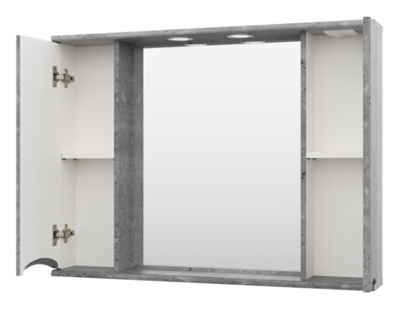 Зеркало-шкаф (100х75) Misty Атлантик 100 П-Атл-4100-050