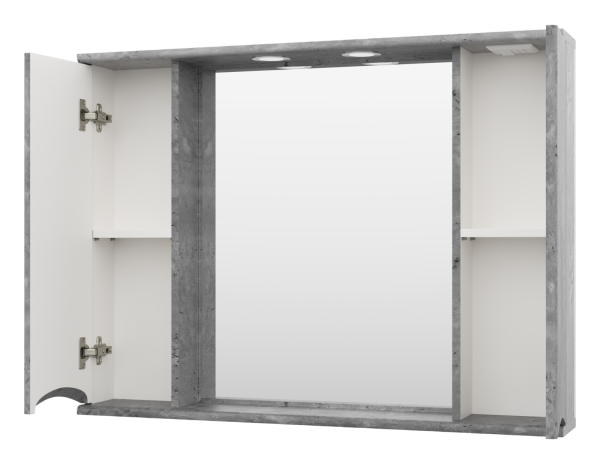 Зеркало-шкаф (100х75) Misty Атлантик 100 П-Атл-4100-050