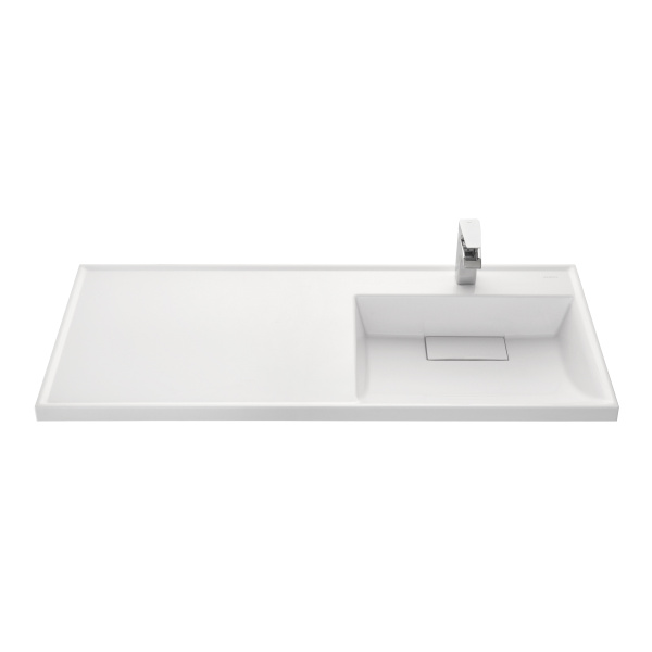 Раковина Aquaton Лондри 1200 белая правая 1A72243KLH010