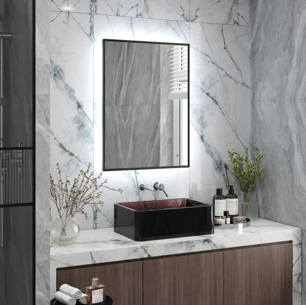 Зеркало с подсветкой (50x70) Continent Meridian ЗЛП4034