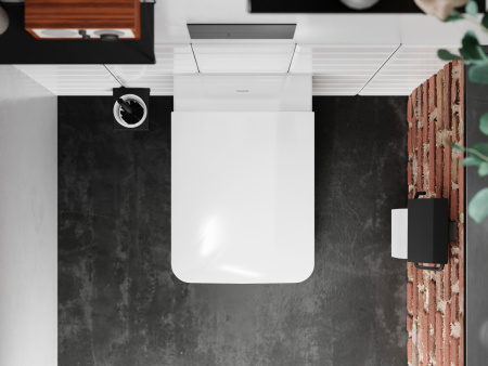 Ершик для унитаза Hansgrohe AddStoris 41752670 черный матовый