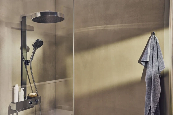 Душевая система с термостатом Hansgrohe Rainfinity Showerpipe 360 1jet 26853000 хром