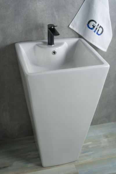 Раковина напольная (46,5х46,5) Gid Nb145