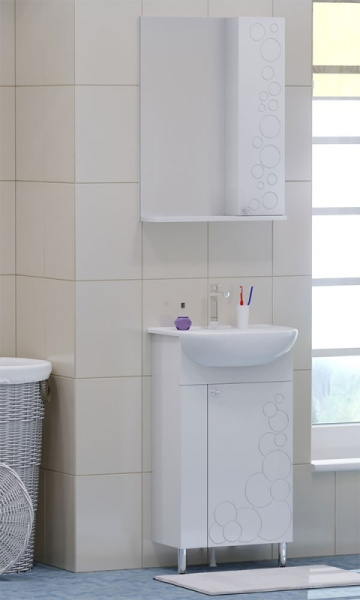 Зеркальный шкаф (50,5х70) Corozo Орфей 50 SD-00000299