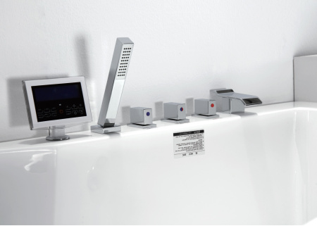 Акриловая ванна (171х86) Gemy G9066 II O R с гидромассажем, правая