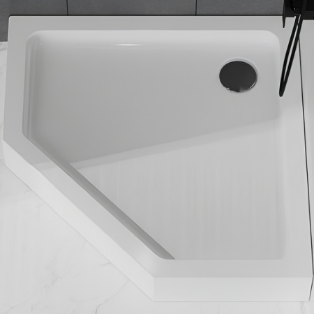 Акриловый поддон для душа (90х90) BelBagno Tray TRAY-BB-P-90-15-W Белый