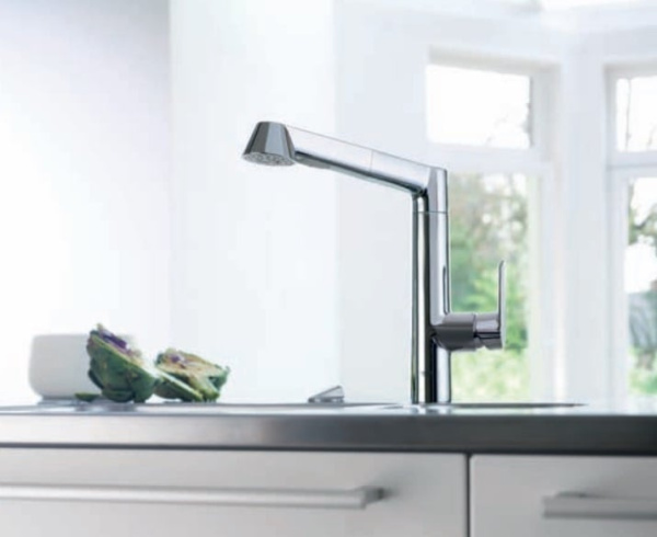 Смеситель однорычажный для мойки, DN 15 Grohe K7 32176 DC0 (32176DC0) суперсталь