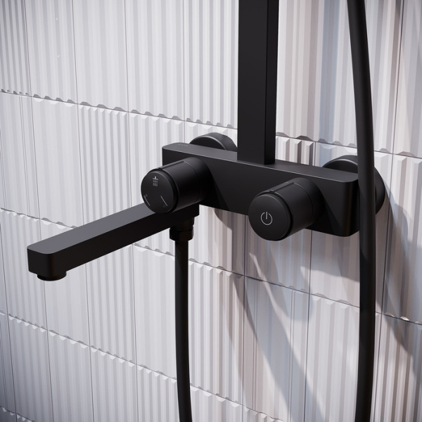 Душевая система IDDIS Slide SLIBLBTi06 Душевая система IDDIS Slide SLIBLBTi06