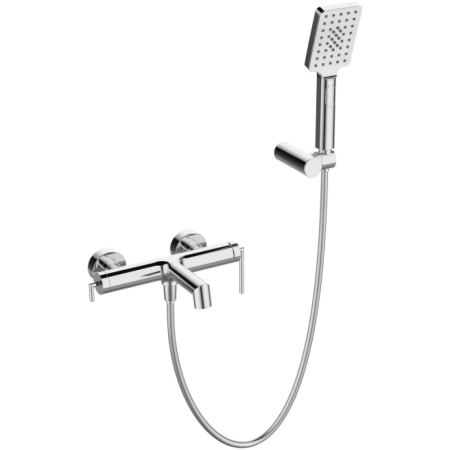 Смеситель для ванны BelBagno Acqua ACQUA-VASM/DFS-CRM с душевым гарнитуром