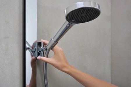 Душевая система с термостатом Hansgrohe Rainfinity Showerpipe 360 1jet 26853000 хром