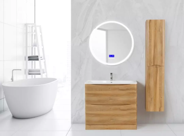 База под раковину подвесная BelBagno ACQUA-1000-2C-PIA-RR Rovere Rustico