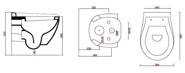 Унитаз подвесной ArtCeram Blend BLV001 01:00 (L3110) без сиденья