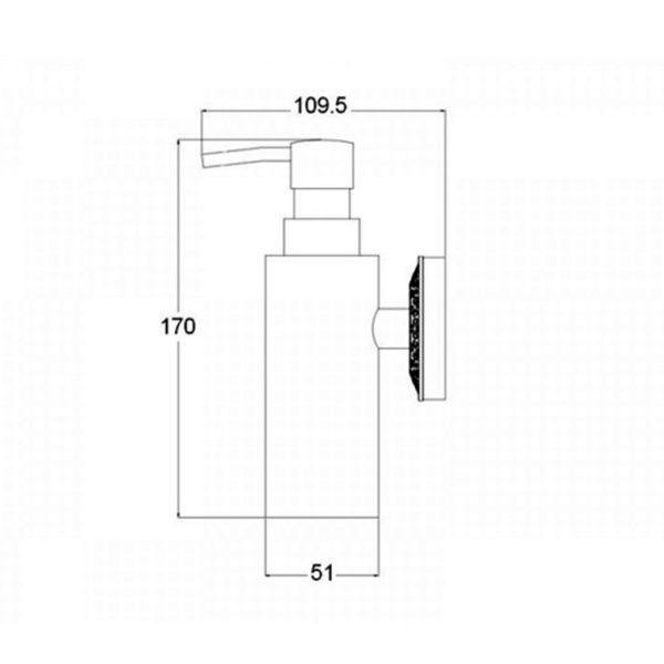 Дозатор жидкого мыла Bronze de Luxe ROYAL R25027