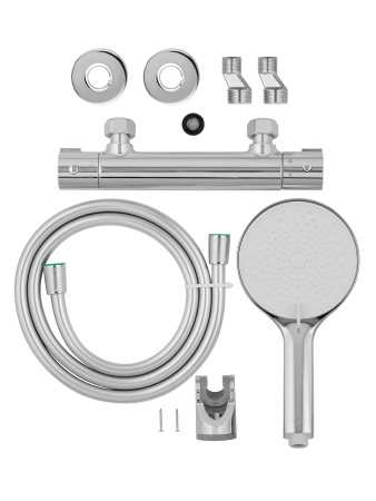 Смеситель для душа с термостатом WONZON & WOGHAND INN 3, хром WW-B2065-A-CR