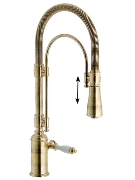 Смеситель для кухни Nobili Charlie CH75300BR