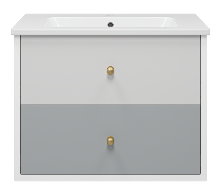 Тумба под раковину  Brevita Анастейша 80  Ана-06080-01-012Я